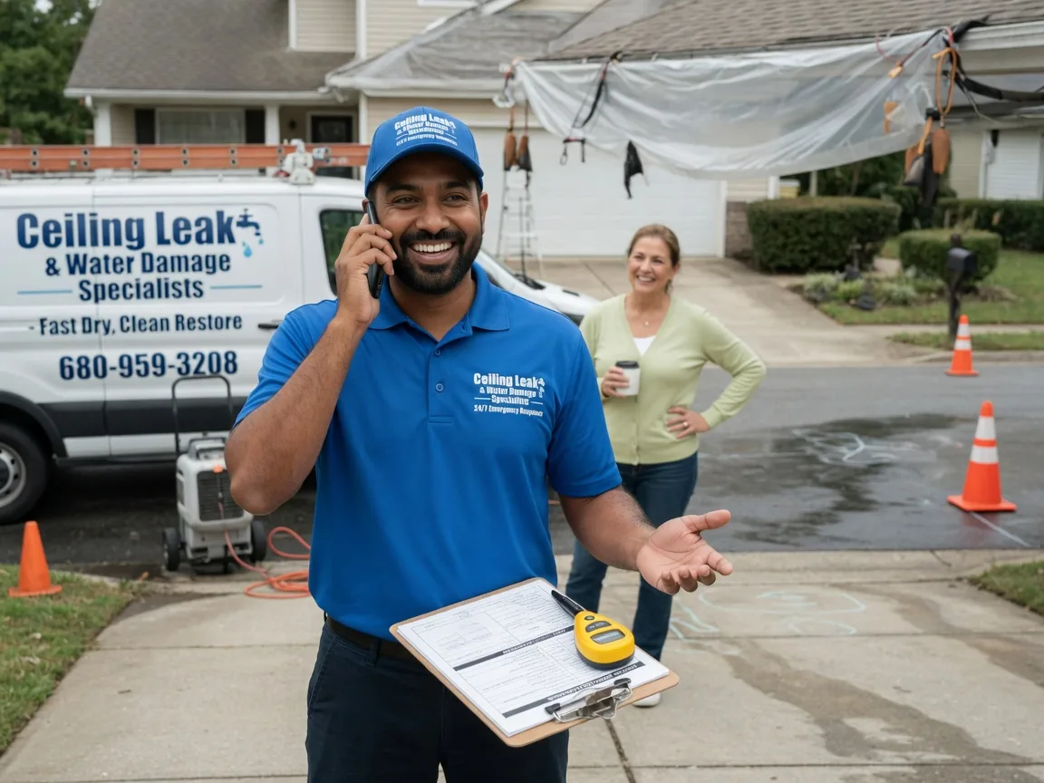 Ceiling Leak Cleanup Lilburn, GA FAQs